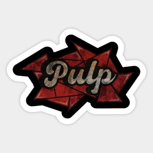 Pulp - Red Diamond Sticker